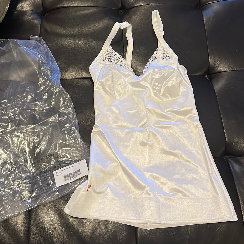 Ruby Ribbon white cami